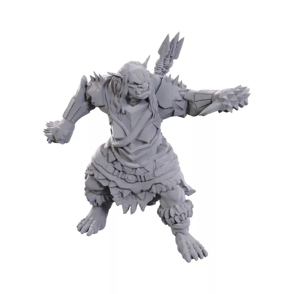 Pathfinder Deep Cuts Unpainted Miniatures Orc Brute Wizkids