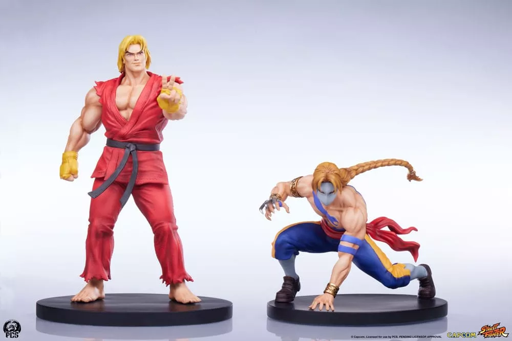 Street Fighter Street Jam Statuen 1/10 Ken & Vega Set Premium Collectibles Studio