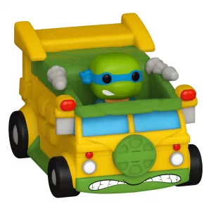 Teenage Mutant Ninja Turtles POP! Rides Vinyl Figurka Leonardo a Van 2,5 cm