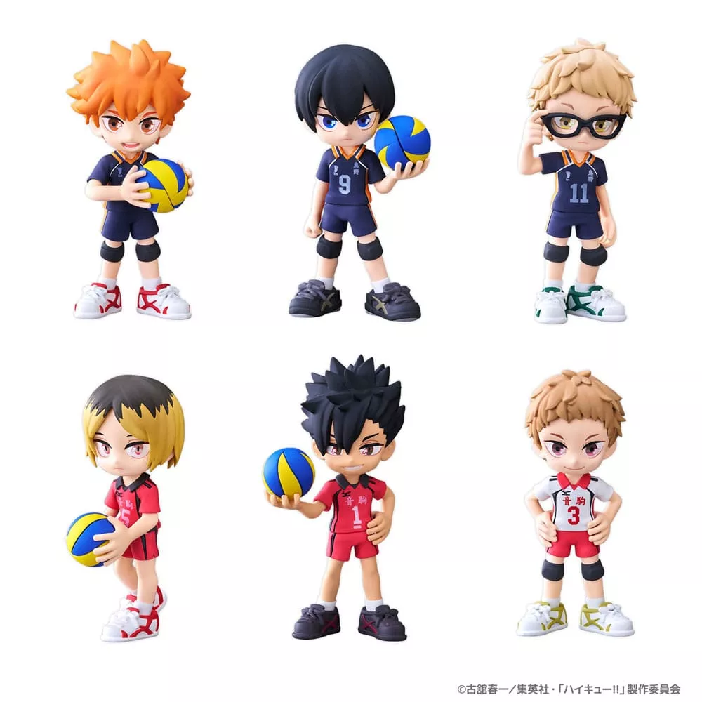 Haikyu!! PalVerse PVC Figurky 9 cm Sada (re-run) (6) Bushiroad