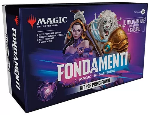 magic The Gathering Fondamenti Beginner Box Case (3) italian Wizards of the Coast