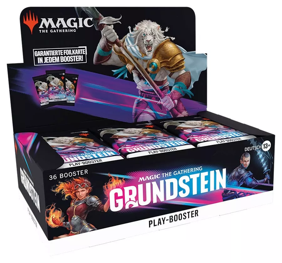 magic The Gathering Grundstein Play Booster Display (36) Německá Wizards of the Coast