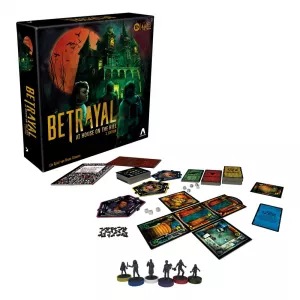 Betrayal at House on The Hill Board Game 3. Edition Německá Verze Hasbro