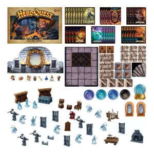 HeroQuest Board Game Expansion Die Spiegelmagierin Quest Pack Německá Verze Hasbro