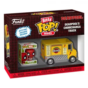 Marvel POP! Rides Vinyl Figurka Deadpool a Chimichanga Truck 2,5 cm Funko