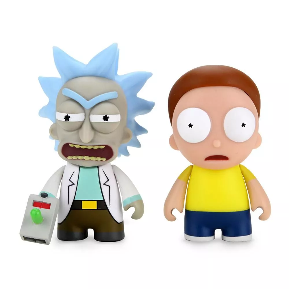 Rick and Morty: Raygun Rick and Morty Vinyl Mini Figurka 2-Pack Kidrobot