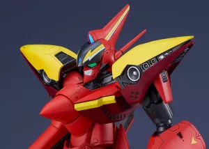 The Super Dimension Fortress Macross PLAMAX Plastic Model Kit 1/72 VF-19 Custom Fire Valkyrie (Basara Nekki Unit) 22 cm Max Factory