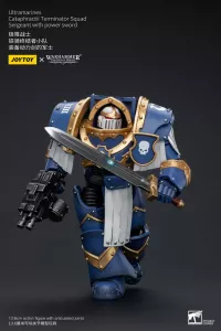 Warhammer The Horus Heresy Akční Figurka 1/18 Ultramarines Cataphractii Terminator Squad Sergeant a Power Sword 14 cm Joy Toy (CN)