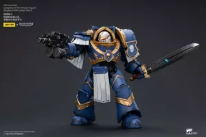 Warhammer The Horus Heresy Akční Figurka 1/18 Ultramarines Cataphractii Terminator Squad Sergeant a Power Sword 14 cm Joy Toy (CN)