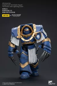 Warhammer The Horus Heresy Akční Figurka 1/18 Ultramarines Cataphractii Terminator Squad Terminator a Lightning Claws 14 cm Joy Toy (CN)