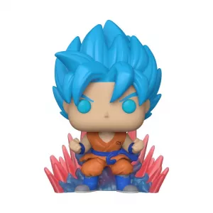 Dragon Ball Super POP! Animation Vinyl Figurka SSGSS Goku (Kaio-Ken Times Twenty)(GW) 9 cm