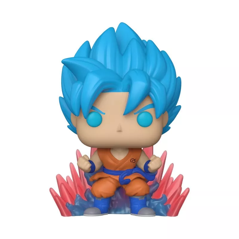 Dragon Ball Super POP! Animation Vinyl Figurka SSGSS Goku (Kaio-Ken Times Twenty)(GW) 9 cm Funko