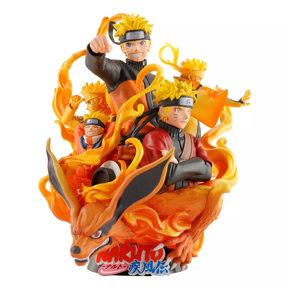 Naruto Shippuden Petitrama DX PVC Mini Soška Naruto 01 15 cm Megahouse