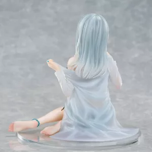 Original Character PVC Soška 1/7 Silver-haired girl Sky Blue Morning Special Outfit Ver. by Fuumi Illustration 16 cm Union Creative