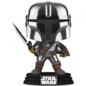 Star Wars: Mandalorian POP! Vinyl Figurka MandoW/DrkSabr(GW/MT) 9 cm