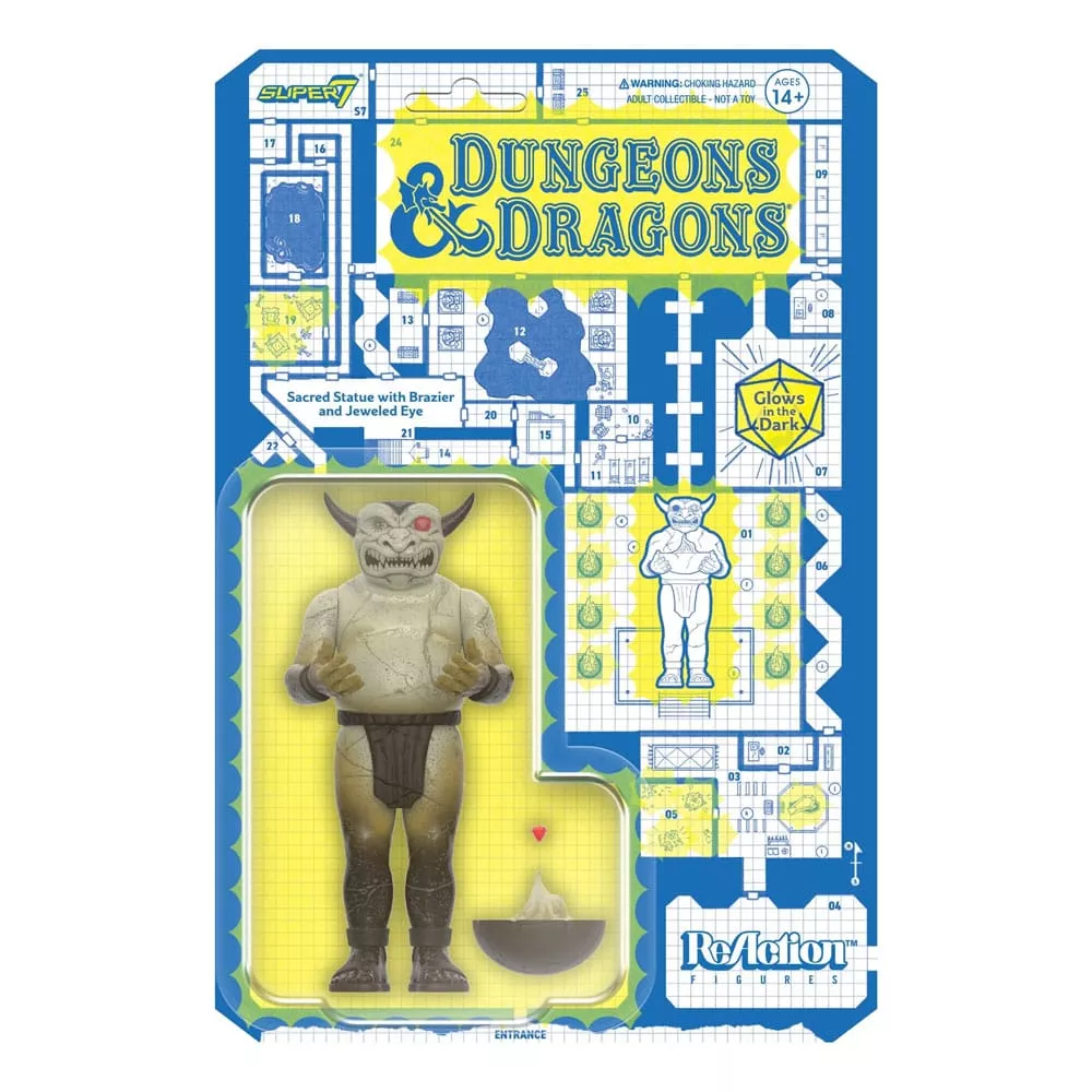 Dungeons & Dragons ReAction Akční Figurka Wave 04 Sacred Soška Glow in The Dark 10 cm Super7