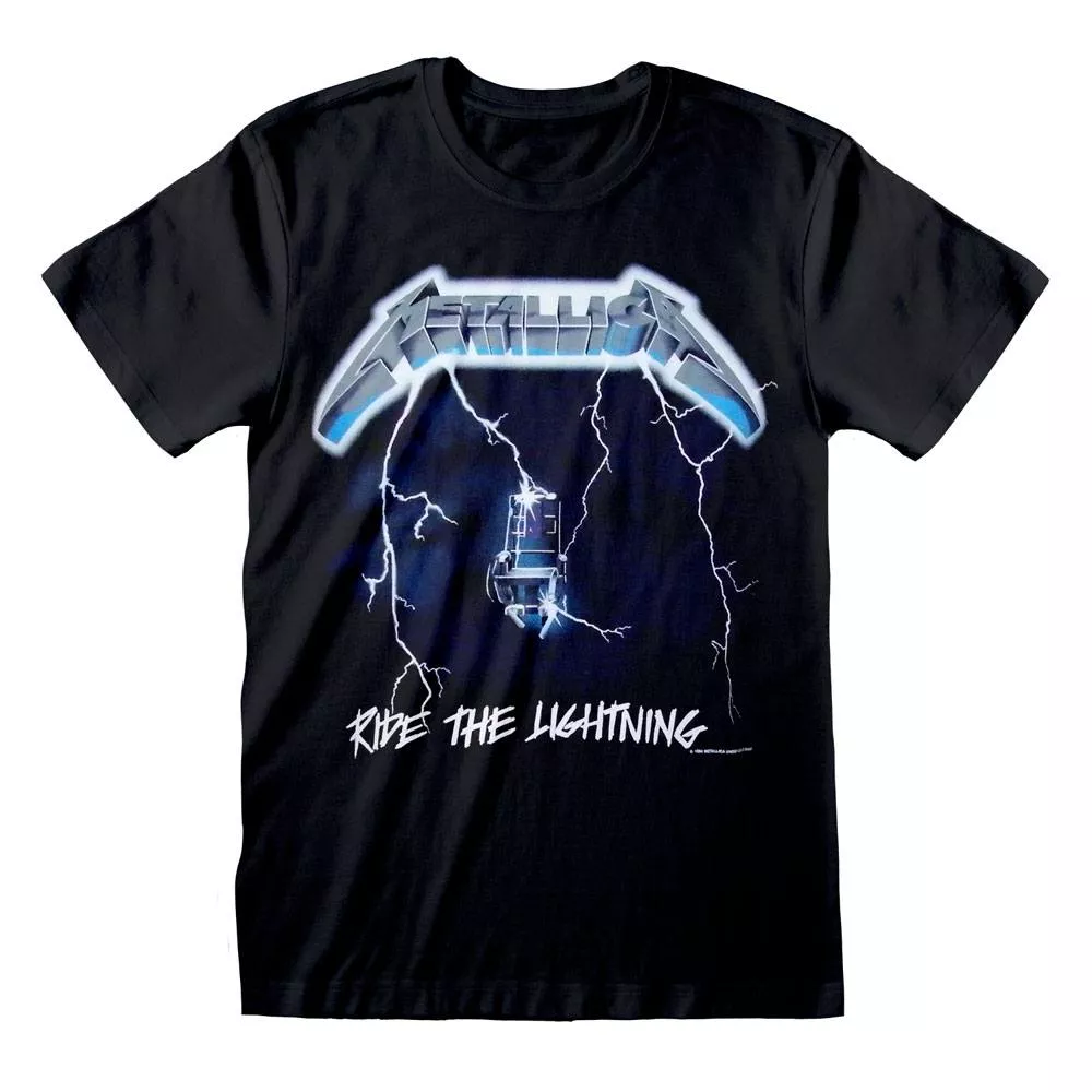 Metallica Tričko Ride The Lightning Velikost S Heroes Inc