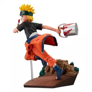 Naruto G.E.M. Series PVC Soška Naruto Uzumaki Go! 15 cm Megahouse