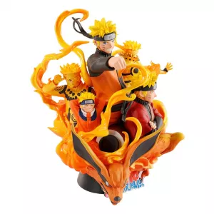 Naruto Shippuden Petitrama DX PVC Mini Soška Naruto 01 15 cm Megahouse