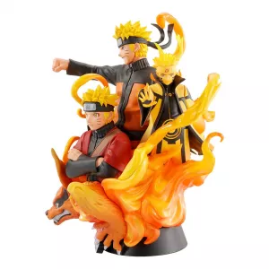 Naruto Shippuden Petitrama DX PVC Mini Soška Naruto 01 15 cm Megahouse