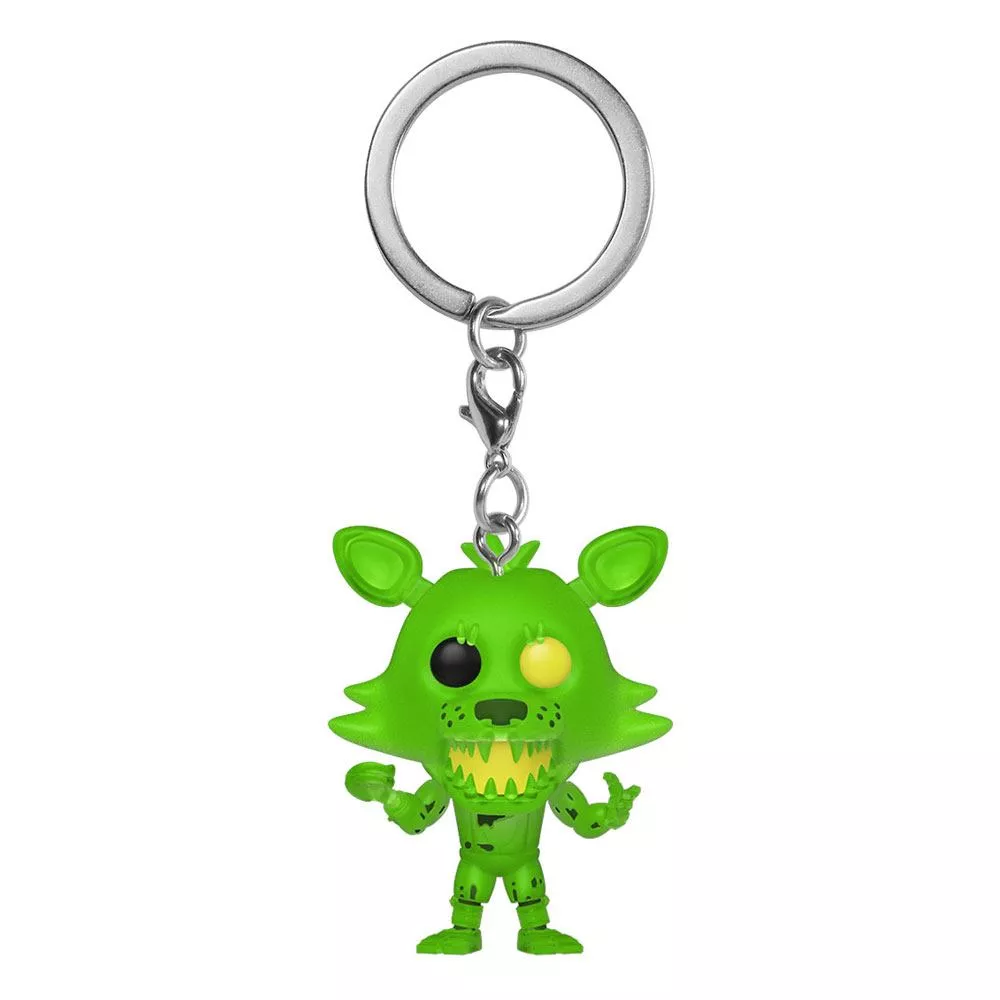 Five Nights at Freddy's Pocket POP! Vinyl Přívěsky na klíče 4 cm Radioactive Foxy Display (12) Funko