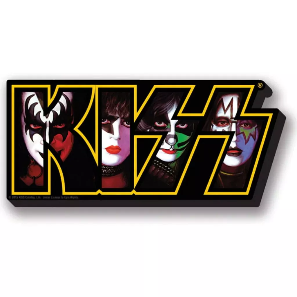 KISS: Logo Funky Chunky Magnet NMR Distribution