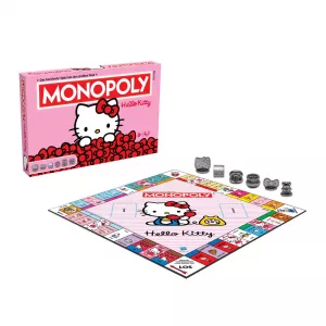 Monopoly Board Game Hello Kitty Německá Verze Winning Moves