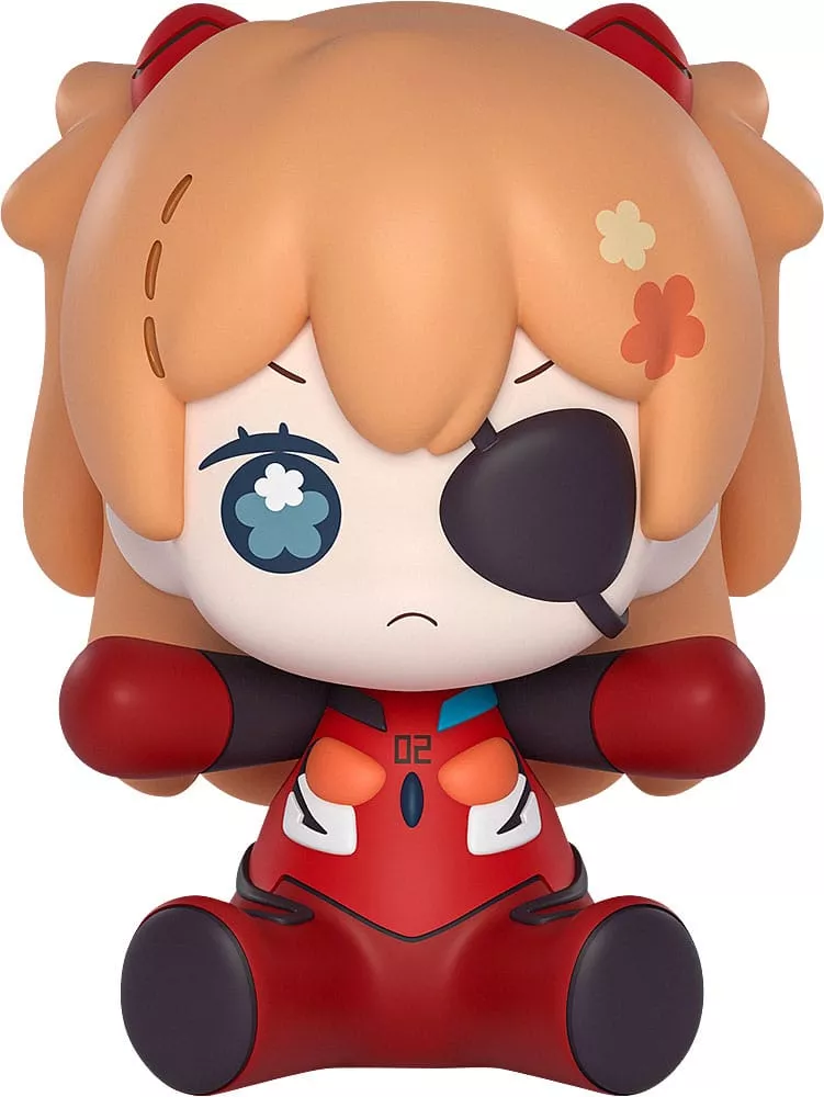 Neon Genesis Evangelion: Rebuild of Evangelion Huggy Good Smile Chibi Figurka Asuka Shikinami Langley: Eye Patch Ver. 7 cm Good Smile Company