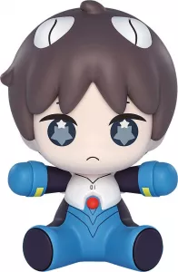 Neon Genesis Evangelion: Rebuild of Evangelion Huggy Good Smile Chibi Figurka Shinji Ikari: Plugsuit Ver. 7 cm