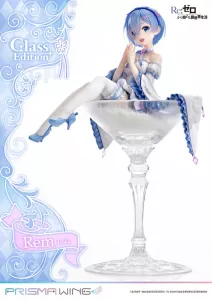 Re:Zero - Starting Life in Another World Prisma Wing PVC Soška 1/7 Rem Glass Edition 23 cm Prime 1 Studio