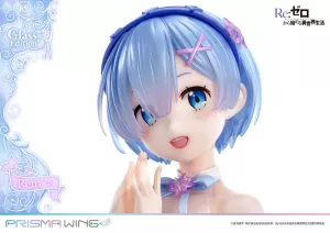 Re:Zero - Starting Life in Another World Prisma Wing PVC Soška 1/7 Rem Glass Edition 23 cm Prime 1 Studio