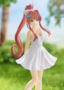 Doki Doki Literature Club! Pop Up Parade PVC Soška Monika: White Dress Ver. 18 cm Good Smile Company