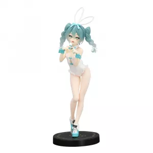 Hatsune Miku BiCute Bunnies PVC Soška Miku rurudo White Color Ver. 27 cm Furyu