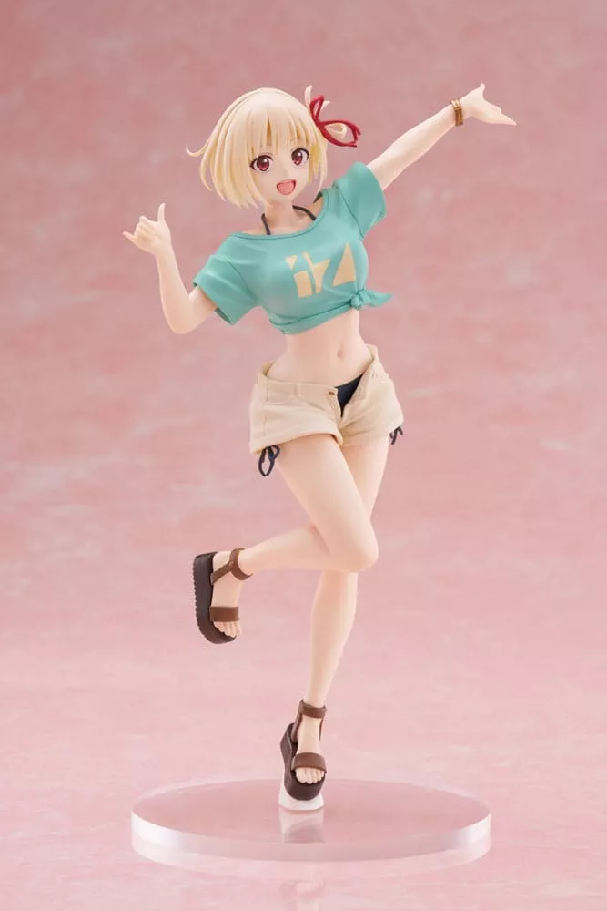 Lycoris Recoil Coreful PVC Soška Chisato Nishikigi Hawaiian Ver. 18 cm Taito Prize