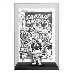 Marvel 85th Anniversary POP! Comic Cover Vinyl Figurka Captain America 9 cm