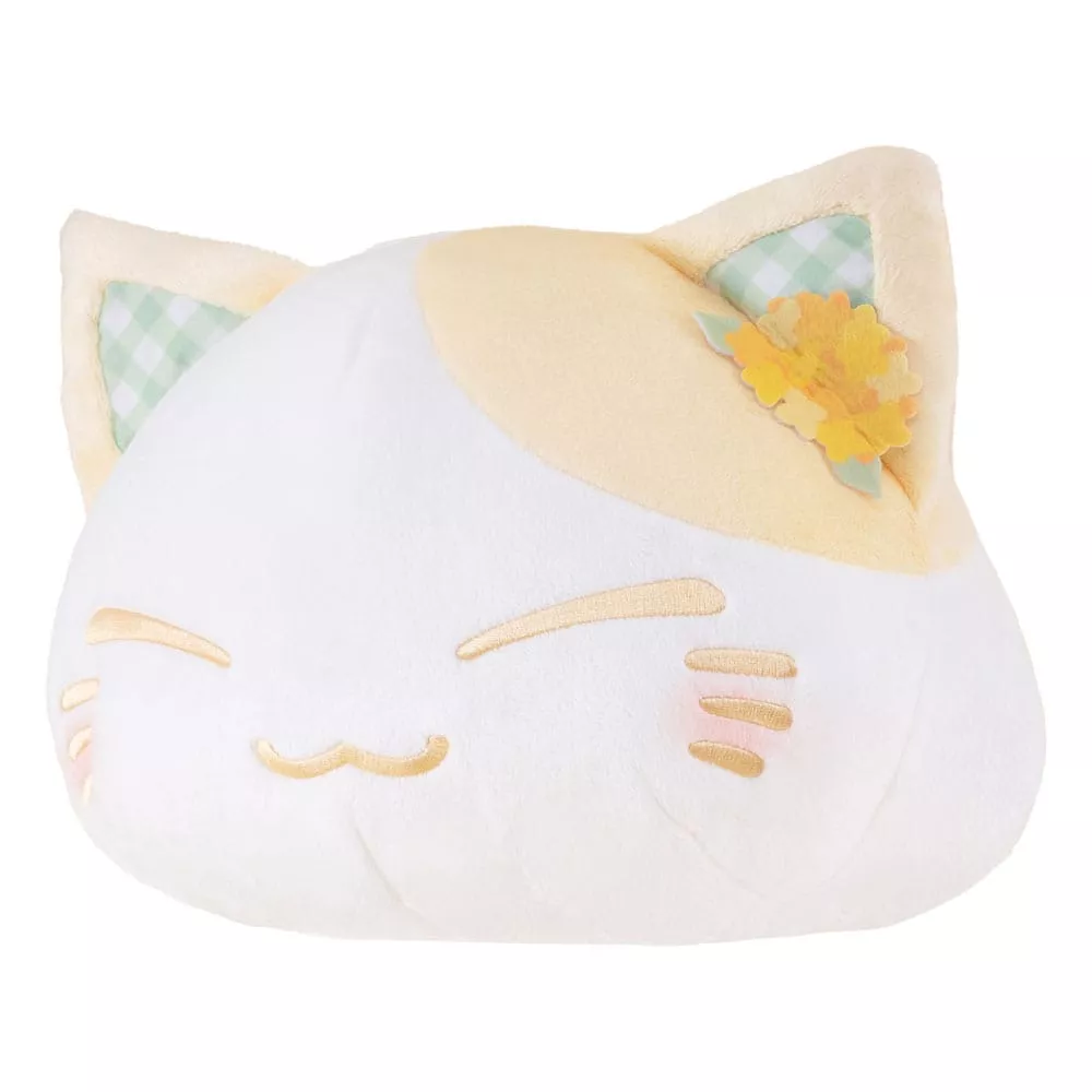 Nemuneko Cat Plyšák Figurka Rape Flower Pattern Ear decoration Yellow Color Ver. 30 cm Furyu