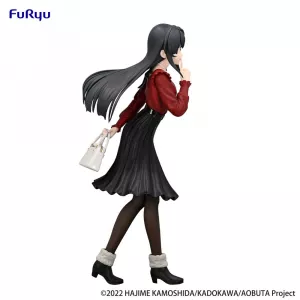 Rascal Does Not Dream of Bunny girl Senpai Trio-Try-iT PVC Soška Mai Sakurajima Winter Outfit Ver. 21 cm Furyu