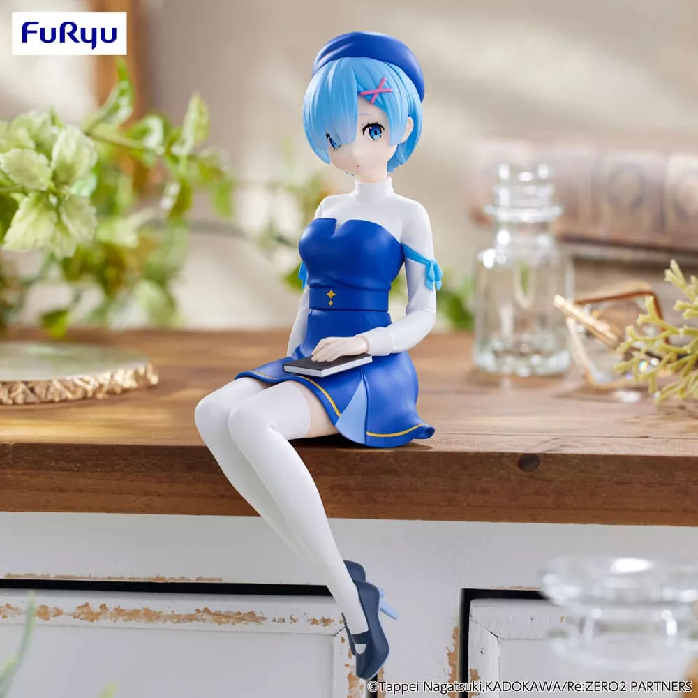 Re:Zero Starting Life in Another World Noodle Stopper PVC Soška Rem Book girl Ver. 15 cm Furyu