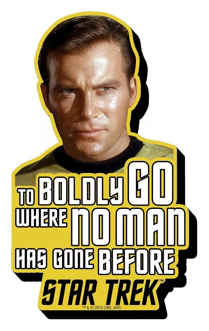 Star Trek: Kirk Quote Funky Chunky Magnet NMR Distribution