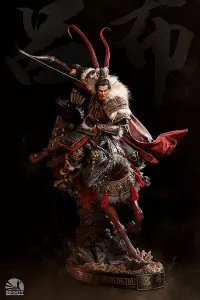 Three Kingdoms: Five Tiger Generals - Deluxe Lu Bu 1:4 Scale Soška