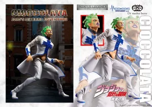 JoJo's Bizarre Adventure Part 5 Golden Wind Soška Legend PVC Soška Cioccolata 17 cm Medicos Entertainment