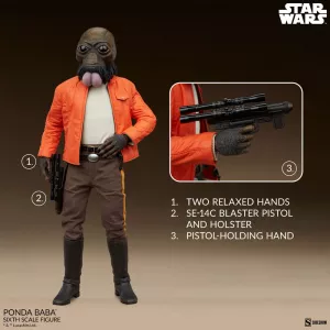 Star Wars Scum & Villainy Akční Figurka 1/6 Ponda Baba 30 cm Sideshow Collectibles