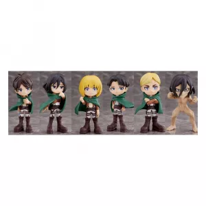 Attack on Titan Anime Series Mini Figurky 9 cm Display (6)