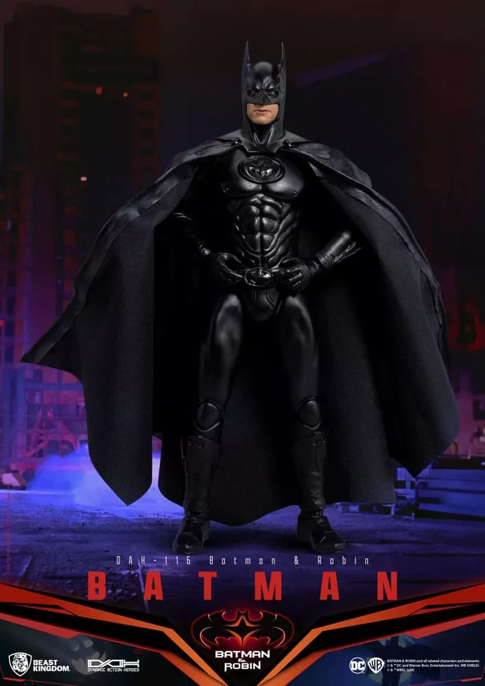 DC Comics Dynamic 8ction Heroes Akční Figurka 1/9 Batman (Batman & Robin) 21 cm Beast Kingdom Toys