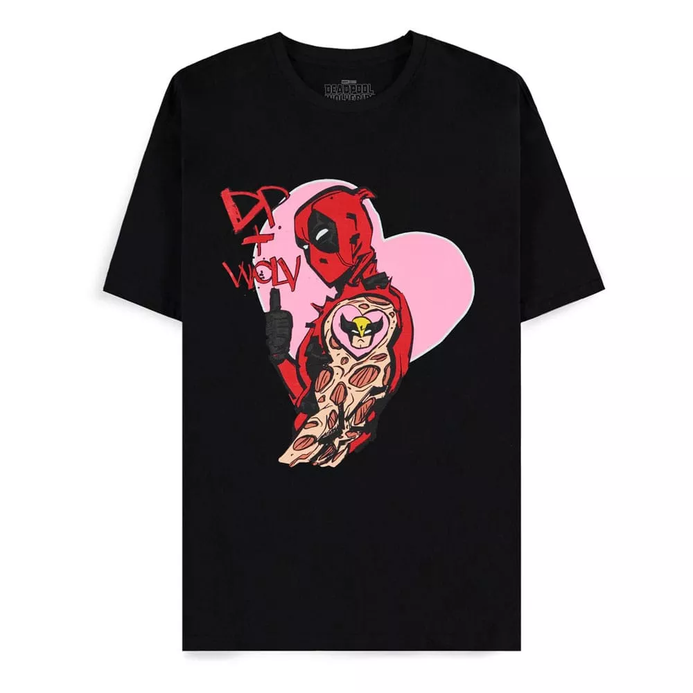 Deadpool Tričko I Heart You Velikost L Difuzed