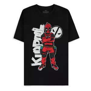 Deadpool Tričko Kidpool Boy Stance Velikost L