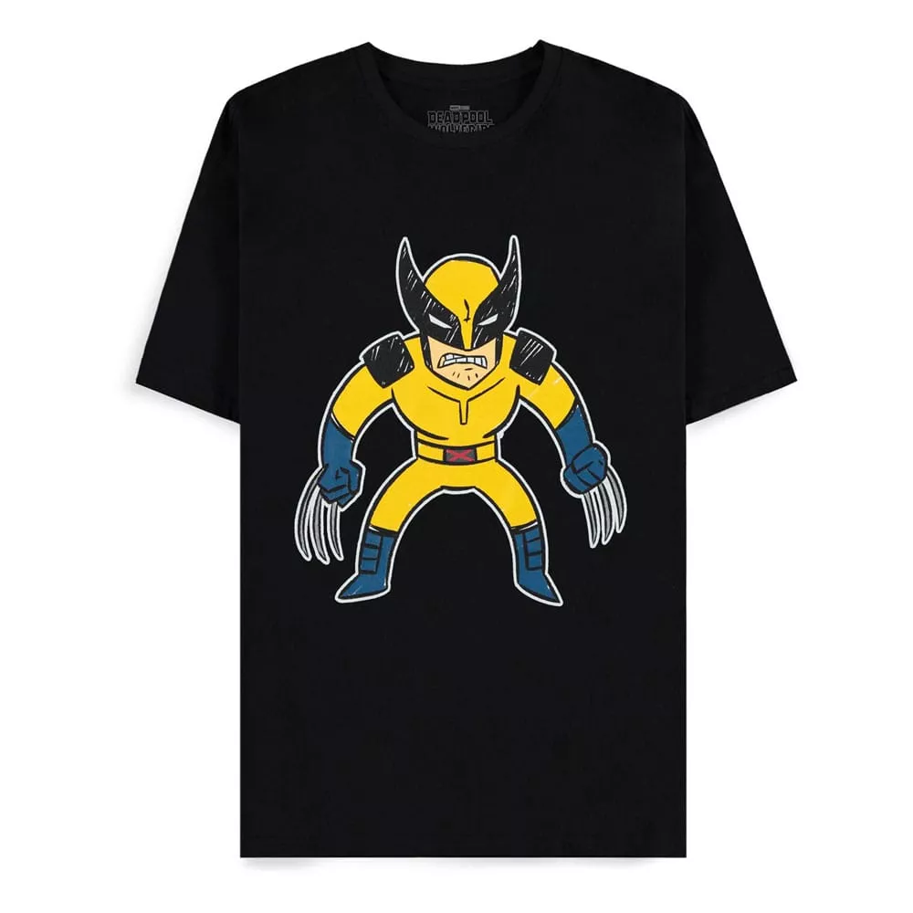 Deadpool Tričko Wolverine Kids Drawing Velikost L Difuzed