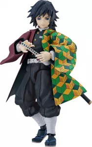 Demon Slayer: Kimetsu no Yaiba Figma Akční Figurka Giyu Tomioka 15 cm - Damaged packaging