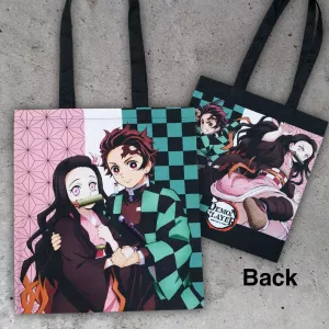 Demon Slayer: Kimetsu no Yaiba Tote Taška Tanjiro & Nezuko