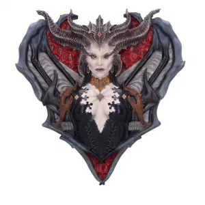 Diablo IV Nástěnná Dekorace Plaque Lilith 30 cm Nemesis Now